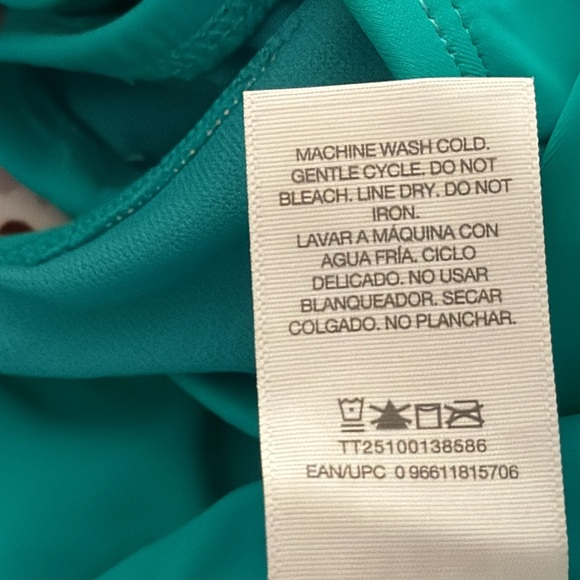 One Piece Missy Green Swimsuit - Picture 9 of 10